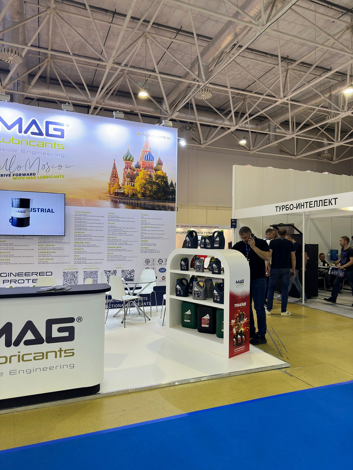 MAG Lubricants приняли участие в Automechanika Moscow 2024