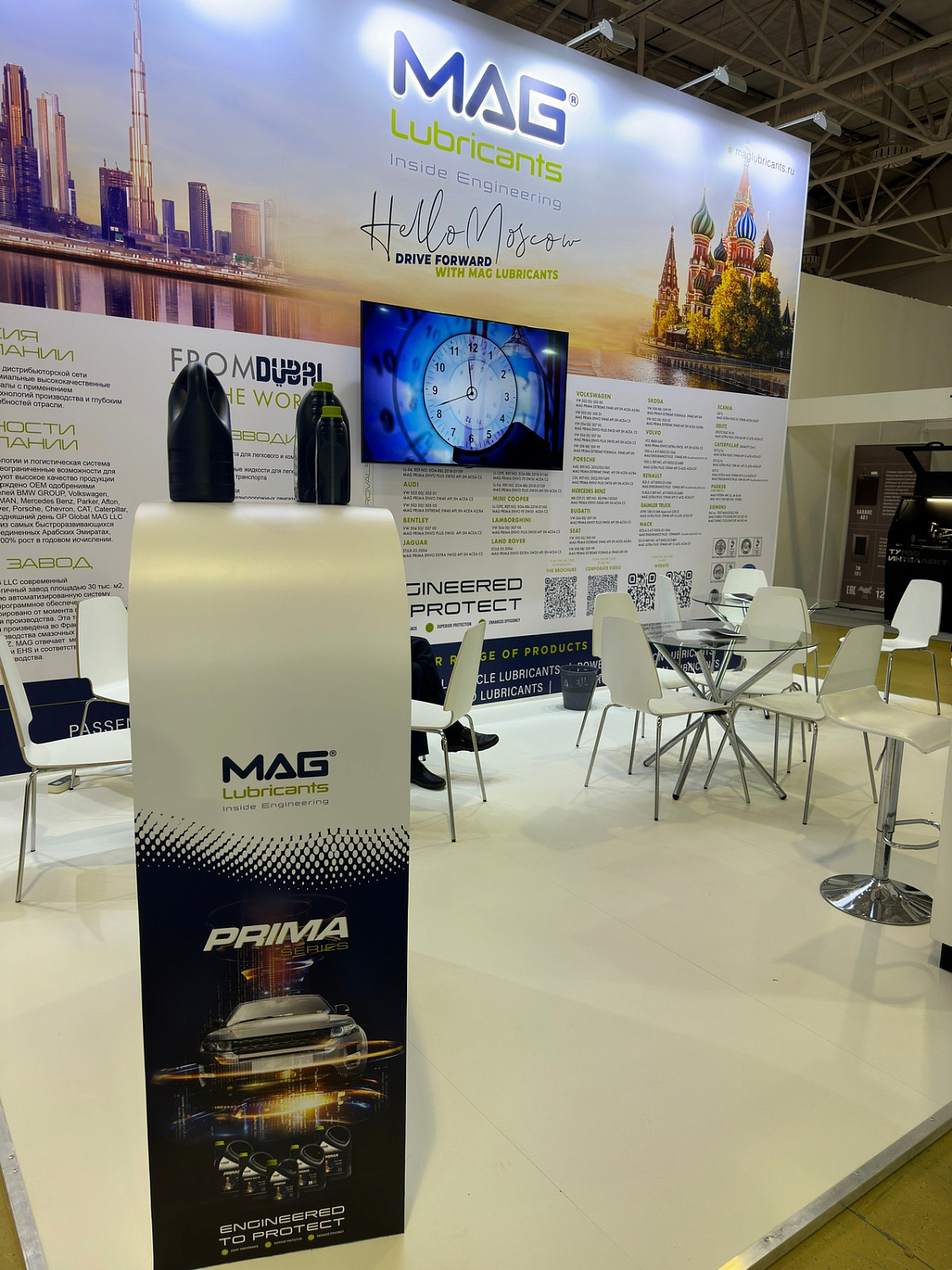 MAG Lubricants приняли участие в Automechanika Moscow 2024