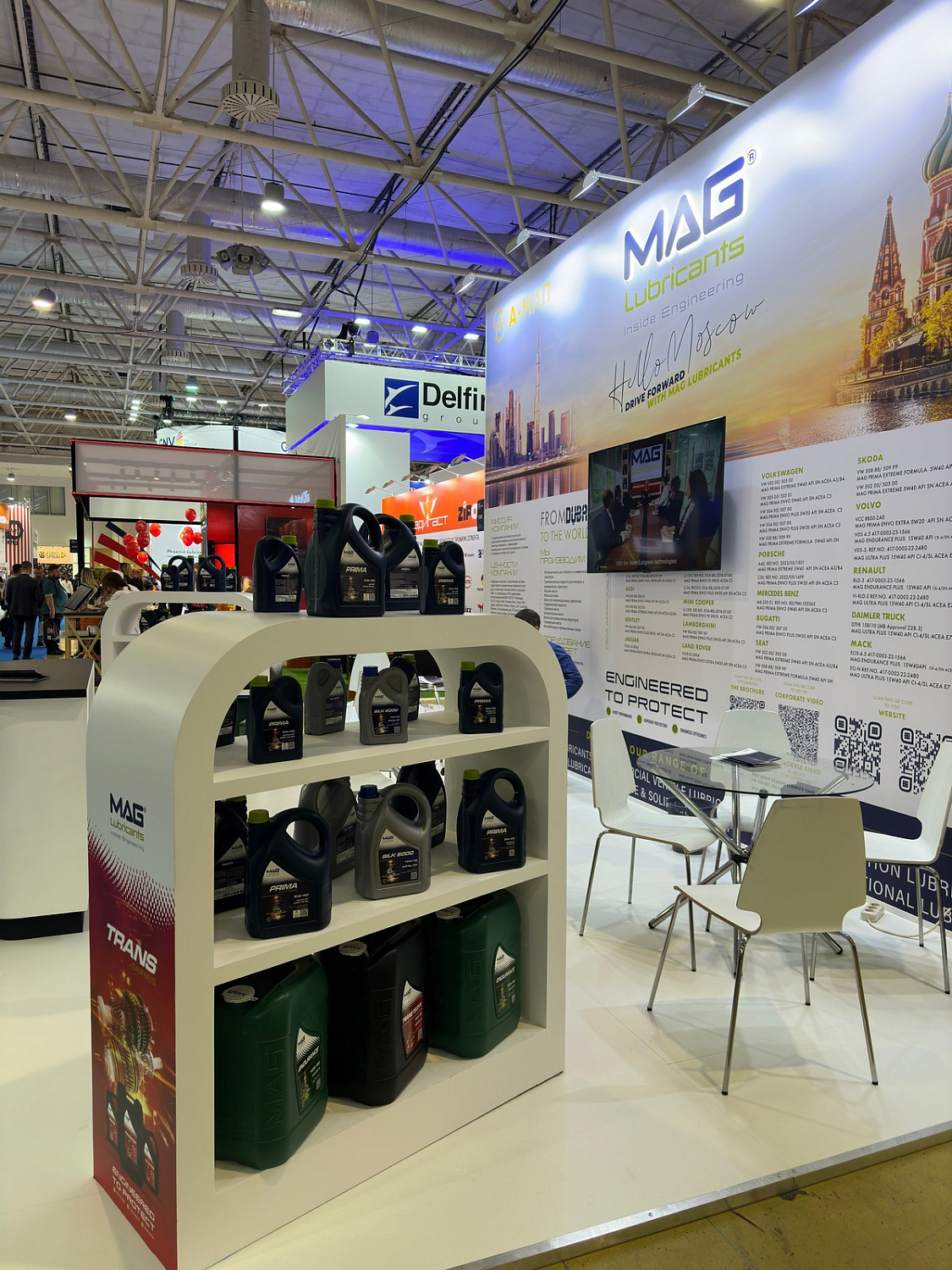 MAG Lubricants приняли участие в Automechanika Moscow 2024