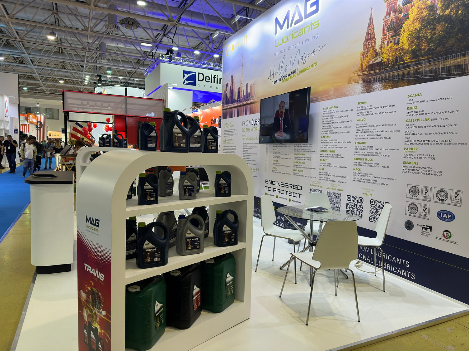 MAG Lubricants приняли участие в Automechanika Moscow 2024